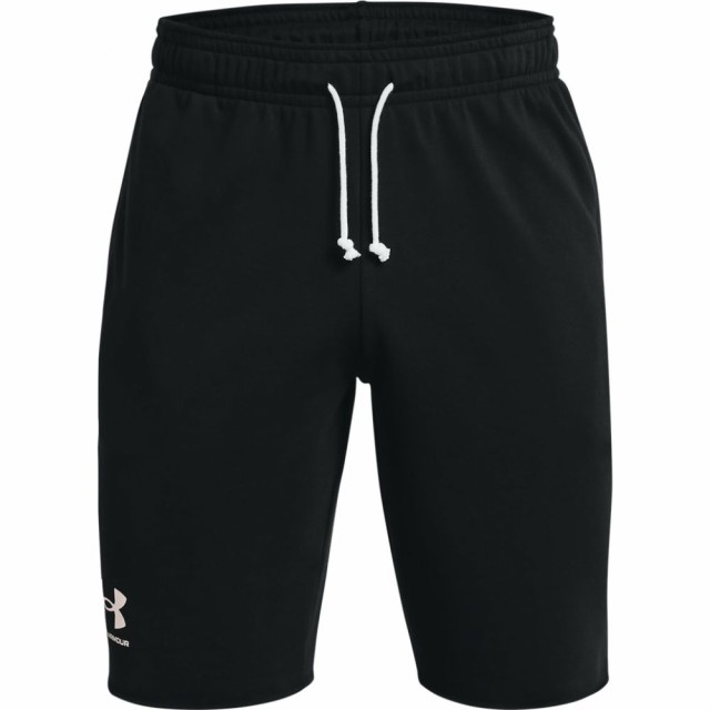 アンダーアーマー メンズ ショーツ Under Armour Rival Fleece Short - Black