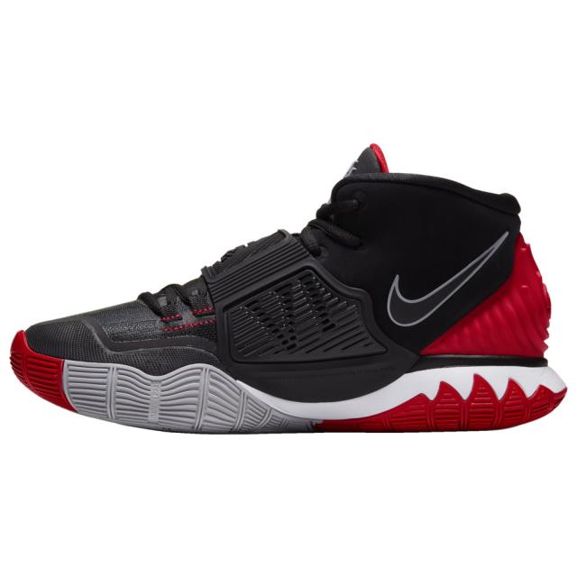 ナイキ メンズ カイリー６ Nike Kyrie 6 バッシュ Black/Black/University Red/White_1
