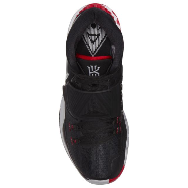 ナイキ メンズ カイリー６ Nike Kyrie 6 バッシュ Black/Black/University Red/White_3