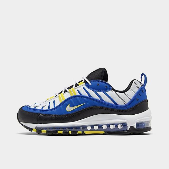 ナイキ メンズ エアマックス９８ Nike Air Max 98 スニーカー Racer Blue/Black/Dynamic Yellow/White