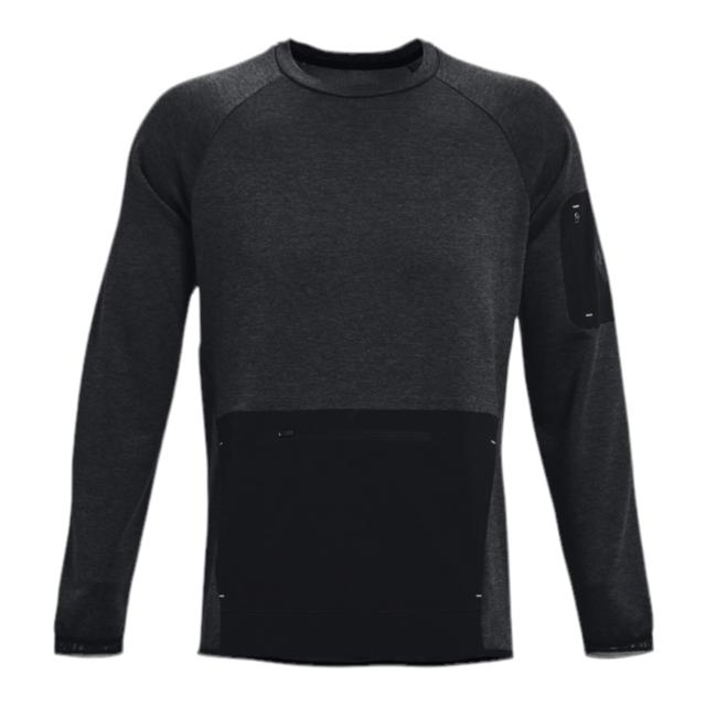 アンダーアーマー メンズ スウェットシャツ Under Armour Terrain Crew - Black/Black