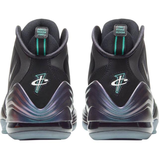 ナイキ メンズ エア ペニー Nike Air Penny V スニーカー Black/Atomic Teal/Purple/Teal_2