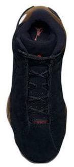 ジョーダン キッズ/レディース バッシュ Air Jordan Retro 13 スニーカー Black/True Red/Olive_1