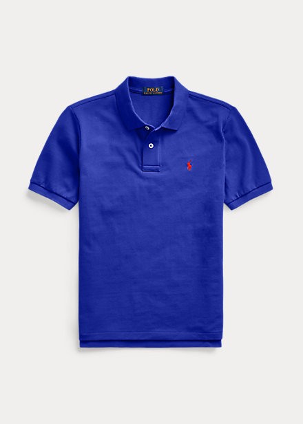 ラルフローレン 8-20 ボーイズ/キッズ Polo Ralph Lauren Cotton Mesh Polo Shirt ポロシャツ 半袖 Heritage Royal 男の子