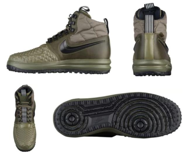 ナイキ メンズ NIKE LUNAR FORCE 1 DUCKBOOTS ダックブーツ Medium Olive/Black/Wolf Grey ルナフォース1_1