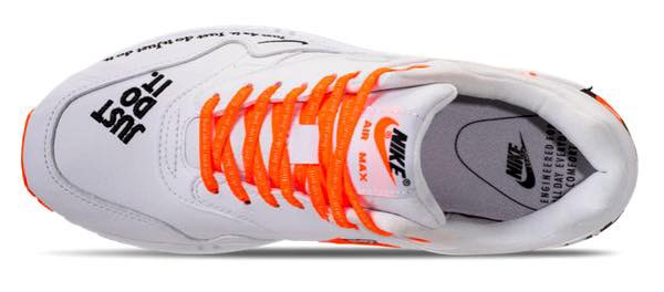 ナイキ NIKE AIR MAX 1 LUX "Just Do It" White/Black/Total Orange エアマックスの通販はau PAY - | au PAY マーケット－通販サイト