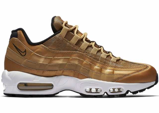 ナイキ メンズ エアマックス９5 Air Max 95 Metallic Gold METALLIC GOLD/VARSITY RED-WHITE-BACKの通販は