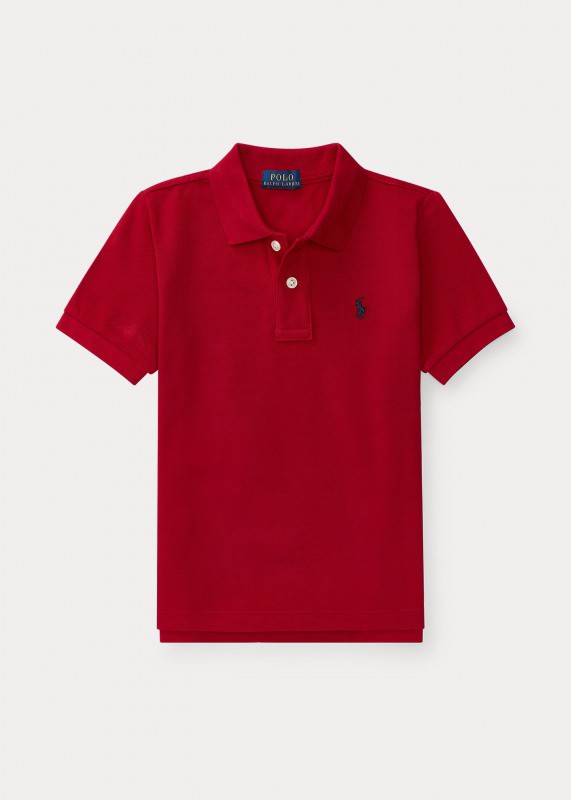 ラルフローレン 2T-7 ボーイズ/キッズ Polo Ralph Lauren Cotton Mesh Polo Shirt ポロシャツ 半袖 Rl2000 Red 男の子