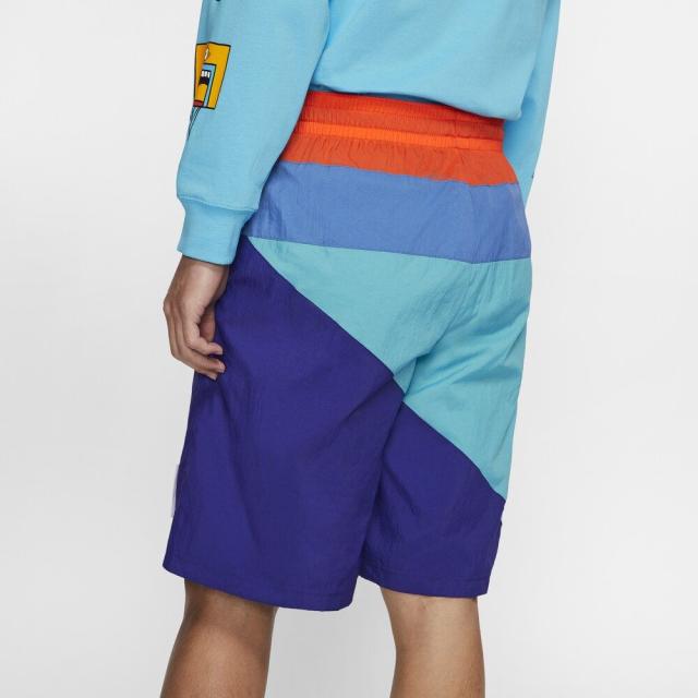 ナイキ メンズ ハーフパンツ Nike Flight Shorts ショートパンツ Regency Purple/Teal Nebula/Team Orange_4