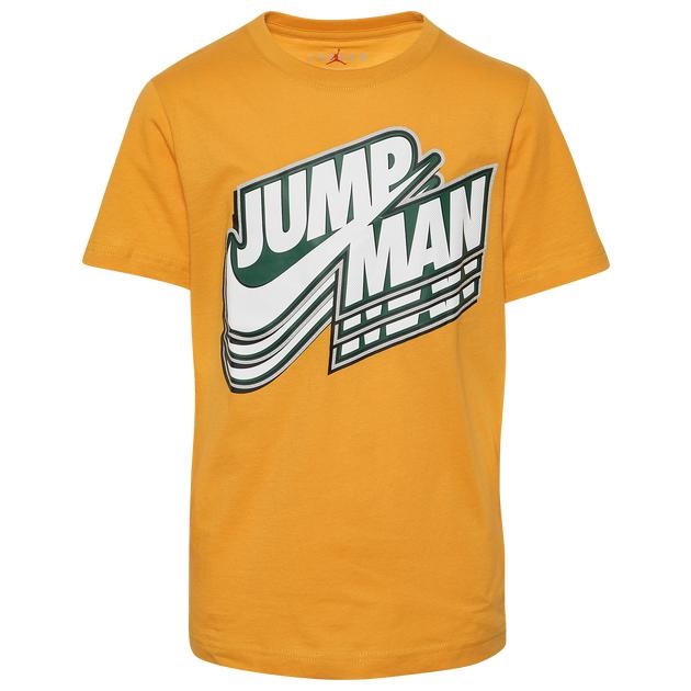 ジョーダン キッズ Tシャツ Jordan Jumpman Core T-Shirt - Pollen/Black