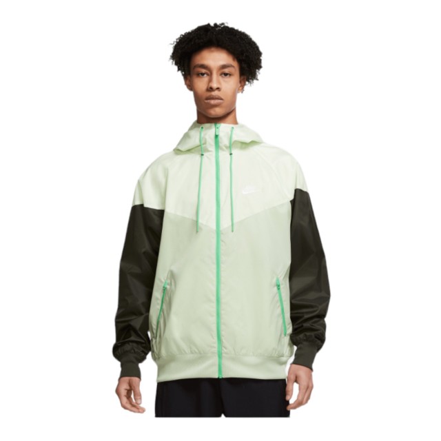 ナイキ メンズ ウィンドブレーカー Nike Woven Windrunner Hooded Jacket - Honeydew/Lime Ice