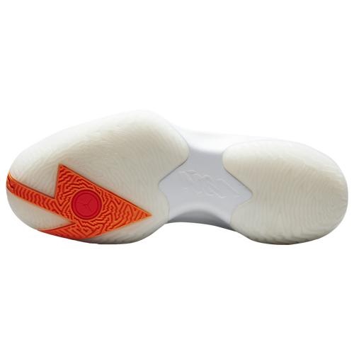 ジョーダン メンズ バッシュ Jordan Zion 1 - Cool Gray/Orange/Black