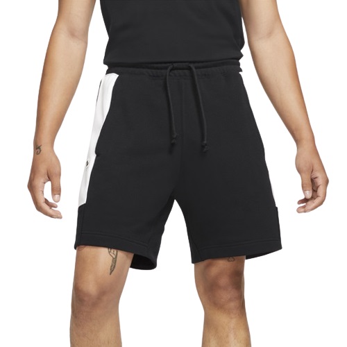 ジョーダン メンズ ハーフパンツ バスパン Jordan Jumpman Fleece Shorts - Black/White/Black