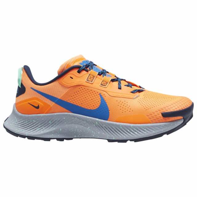 ナイキ メンズ ハイキングシューズ Nike Pegasus Trail 3 - Orange/Signal Blue/Wolf Gy