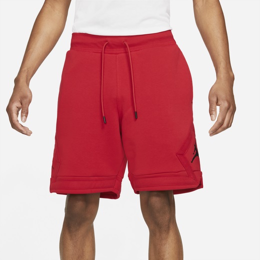ジョーダン メンズ ハーフパンツ バスパン Jordan Essential Fleece Diamond Shorts - Red/Black