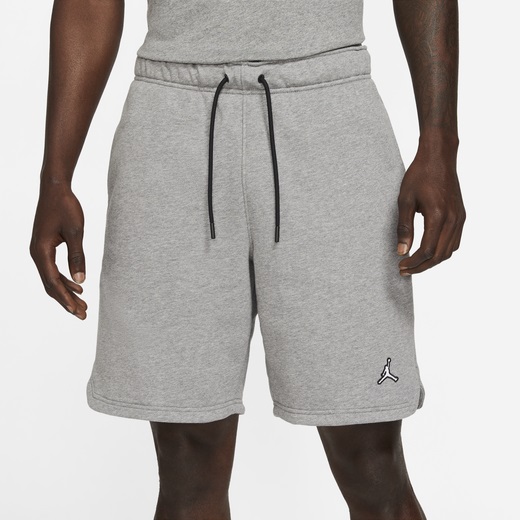 ジョーダン メンズ ハーフパンツ バスパン Jordan Essential Fleece Shorts - Carbon Heather/White