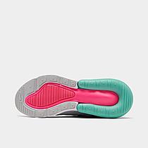ナイキ レディース エアマックス２７０ Nike Air Max 270 スニーカー Pure Platinum/White/Pink Blast_5