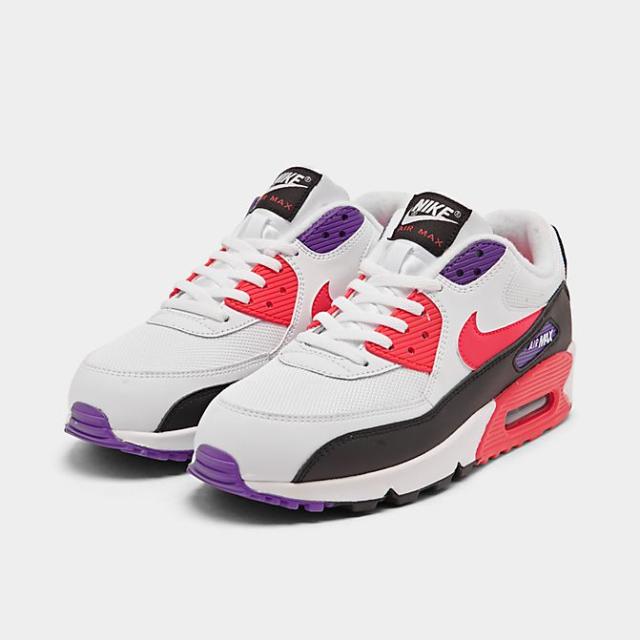 ナイキ メンズ エアマックス９０ Nike Air Max 90 スニーカー White/Red Orbit/Psychic Purple/Black_1