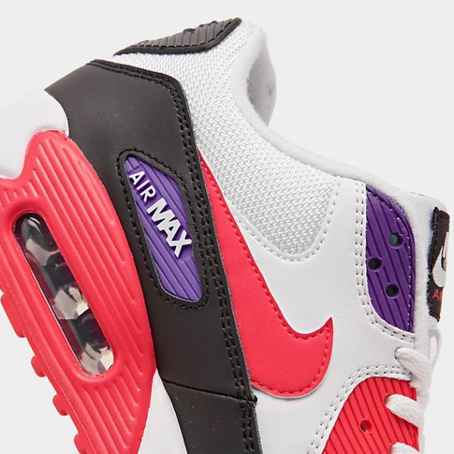 ナイキ メンズ エアマックス９０ Nike Air Max 90 スニーカー White/Red Orbit/Psychic Purple/Black_2