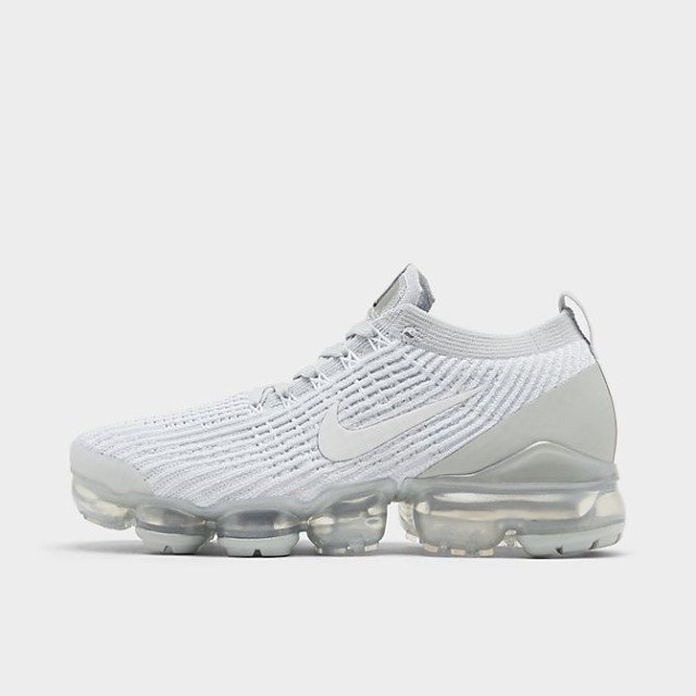 ナイキ メンズ NIKE AIR VAPORMAX FLYKNIT 3 ランニングシューズ White/White/Pure Platinum/Metallic Silver