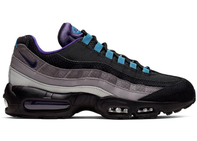 ナイキ メンズ エアマックス９5 Air Max 95 Black Court Purple Teal Nebula  BLACK/COURT PURPLE-TEAL 29,458円