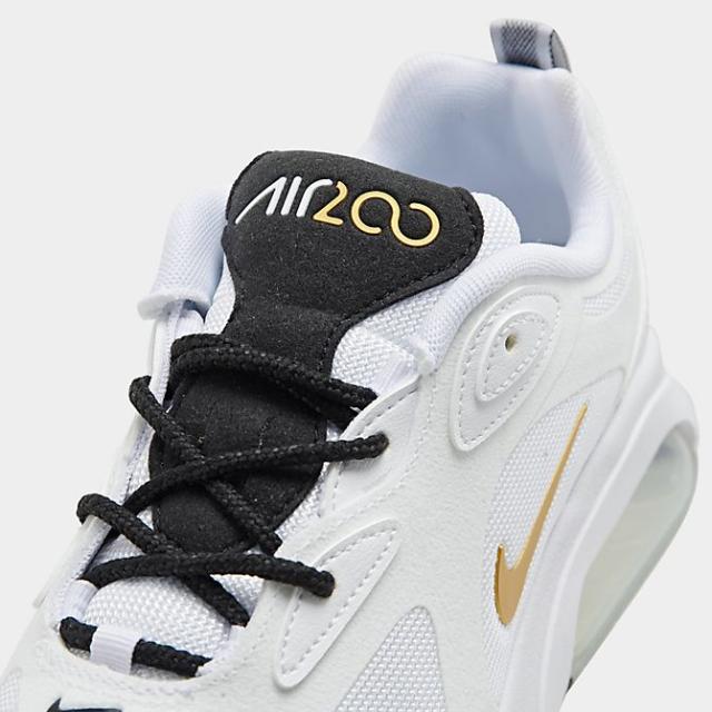ナイキ メンズ Nike Air Max 200 エアマックス２００ スニーカー White/Metallic Gold/Black_2