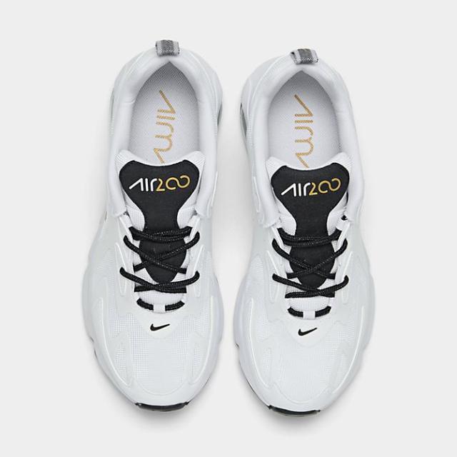 ナイキ メンズ Nike Air Max 200 エアマックス２００ スニーカー White/Metallic Gold/Black_4