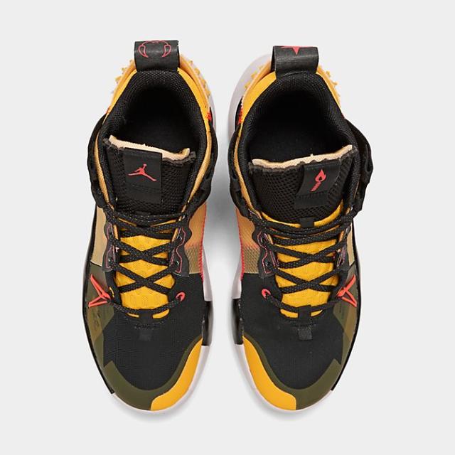 ジョーダン メンズ ホワイノット０.２ Jordan Why Not? Zer0.2 SE バッシュ Black/Flash Crimson/Amarillo/Vast Grey_4