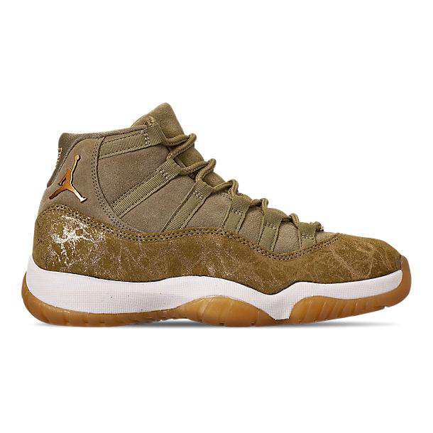 ジョーダン レディース レトロ１１ Air Jordan Retro 11 バッシュ Neutral Olive/Metallic Stout/Sail/Gum