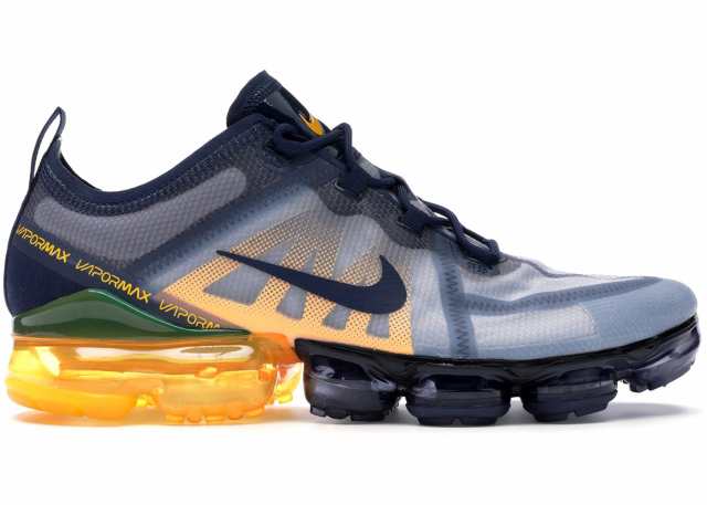 ナイキ メンズ エアベイパーマックス２０１９ Nike Air VaporMax 2019 スニーカー MIDNIGHT NAVY/MIDNIGHT NAVY-LASER ORANGE-OBSIDIAN M