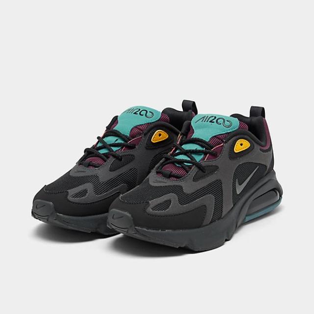 ナイキ レディース/ウーマン スニーカーNike Air Max 200 エアマックス２００ Black/Anthracite/Bordeaux/Univ Gold_1