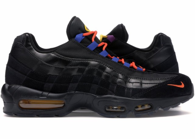 ナイキ メンズ エアマックス９5 Air Max 95 LA vs. NYC BLACK/RUSH BLUE-BRILLIANT ORANGE-AMARILLO