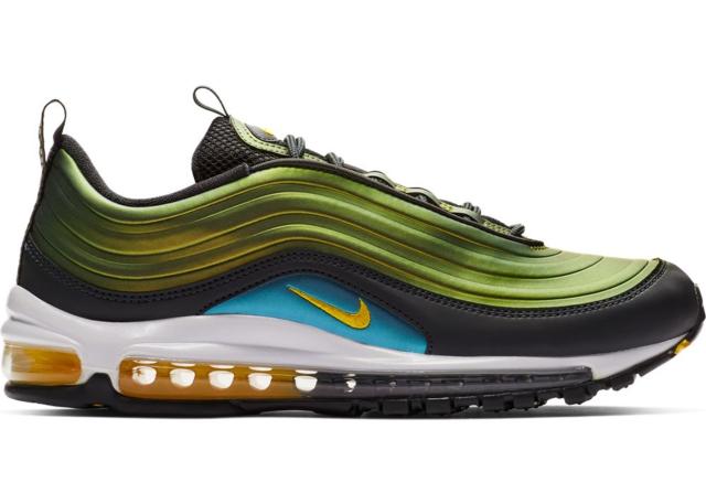 ナイキ メンズ エアマックス９７ Air Max 97 Liquid l Anthracite スニーカー ANTHRACITE/AMARILLO-SUMMIT WHITE