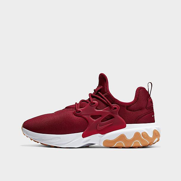 ナイキ メンズ ランニングシューズ Nike React Presto Running Shoes スニーカー Team Red/White/Gum Light Brown