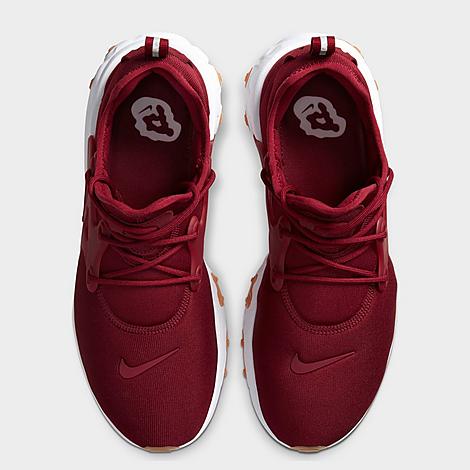 ナイキ メンズ ランニングシューズ Nike React Presto Running Shoes スニーカー Team Red/White/Gum Light Brown_4