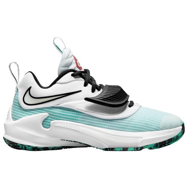 ナイキ キッズ バッシュ Nike Freak 3 GS - White/Black/Clear Emeraldの通販は 21,327円