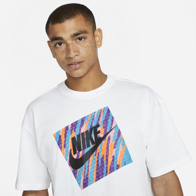 ナイキ メンズ Tシャツ Nike Max90 Wild HBR T-Shirt - White/Purpleの