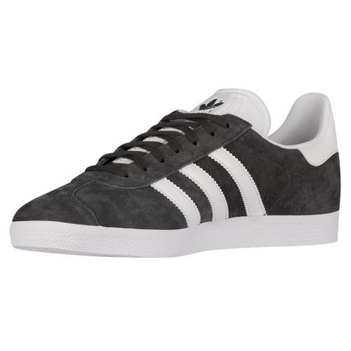 アディダス メンズ スニーカー adidas Originals Gazelle - Solid Grey/White/Gold Metallic_1