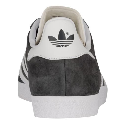アディダス メンズ スニーカー adidas Originals Gazelle - Solid Grey/White/Gold Metallic_2