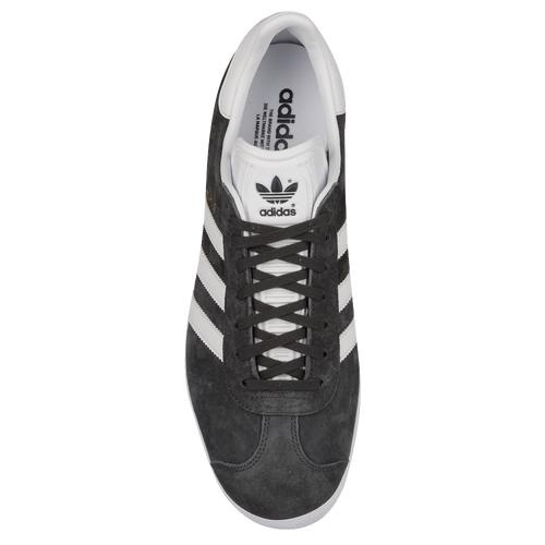 アディダス メンズ スニーカー adidas Originals Gazelle - Solid Grey/White/Gold Metallic_3
