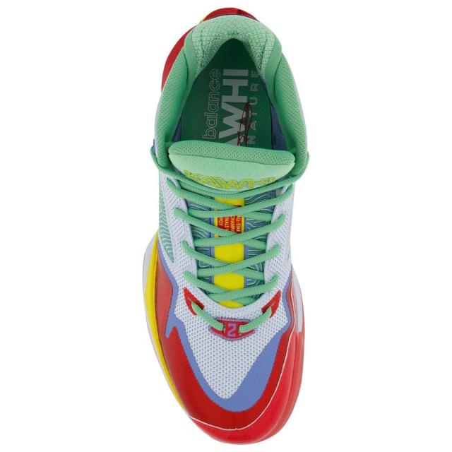 ニューバランス メンズ バッシュ New Balance Kawhi Signature - Green/Red/Blue