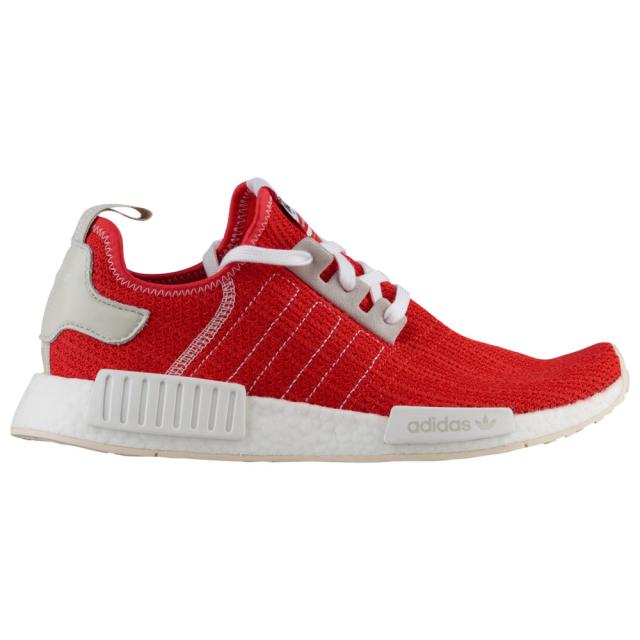 アディダス メンズ スニーカー adidas Originals NMD R1 ランニングシューズ Active Red/Active Red/Ecru Tint