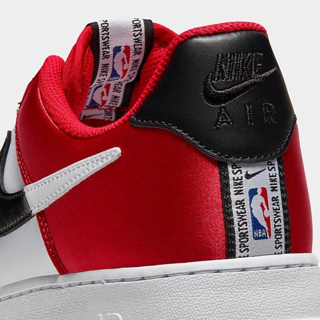 ナイキ メンズ エアフォースワン Nike Air Force 1 '07 LV8 スニーカー University Red/Black/White/White_2