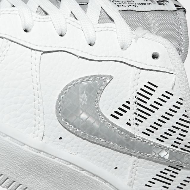 ナイキ キッズ/レディース エアフォース１ Nike Air Force 1 LV8 2 スニーカー White/Wolf Grey/Black_2
