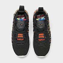ナイキ キッズ/レディース レブロン１７ Nike LeBron 17 GS バッシュ ミニバス Black/Black/Multi Color_4