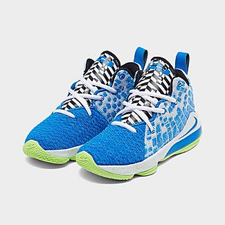 ナイキ キッズ/ジュニア レブロン１７ Nike LeBron 17 PS バッシュ Photo Blue/Ghost Green ナイキ キッズ/ジュニア レブロン17 Nike LeBron 17 PS バッシュ