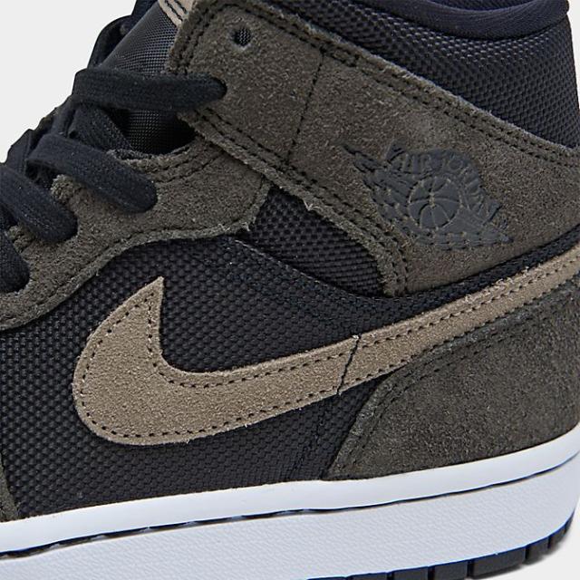 ジョーダン レディース レトロ１ Jordan Retro 1 Mid スニーカー Black/Trooper/Sequoia/Black ジョーダン レディース レトロ1 Jordan Retro 1 Mid スニーカー Black