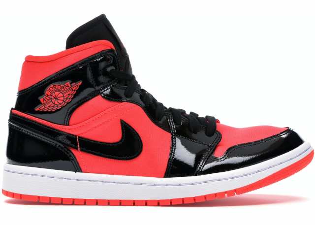 ジョーダン レディース レトロ１ Jordan Retro 1 Mid スニーカー Bright Crimson/Black/Bright Crimson