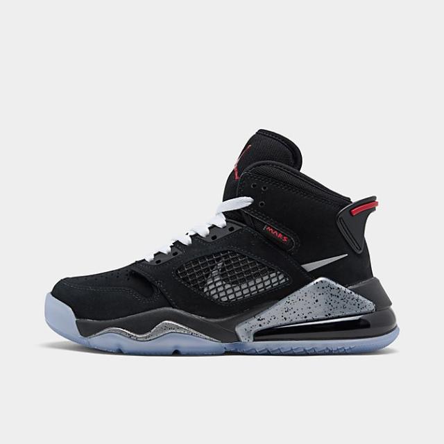 ジョーダン キッズ/レディース マーズ２７０ バッシュ Jordan Mars 270 GS スニーカー Black/Reflect Silver/Fire Red/White