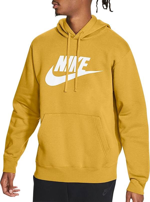 ナイキ メンズ Nike Men's Futura Club Fleece Hoodie パーカー SOLAR FLARE フーディー プルオーバー